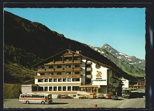 AK Obergurgl /Oetztal, Hotel Deutschmann