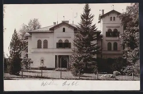 Foto-AK Bad Hall, Ansicht der Villa Rabl