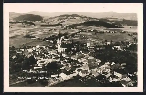 AK Rohrbach im Mühlkreis, Fliegeraufnahme