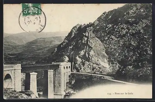 AK Golo /Corse, Pont sur le Golo