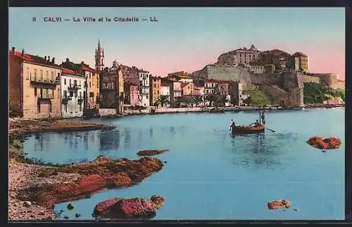 AK Calvi, La Ville et la Citadelle, LL