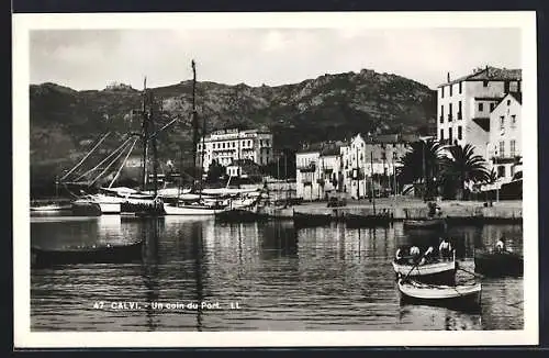 AK Calvi, Un coin du Port