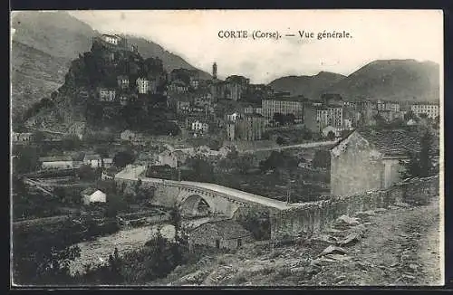 AK Corte, Corse, Vue générale