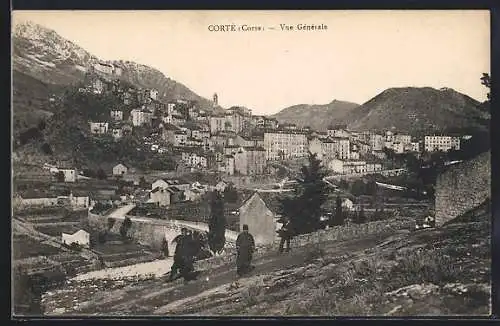 AK Corte, Corse, Vue Générale