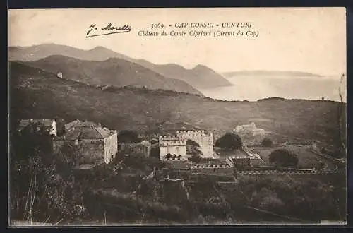 AK Centuri /Cap Corse, Chateau du Comte Cipriani