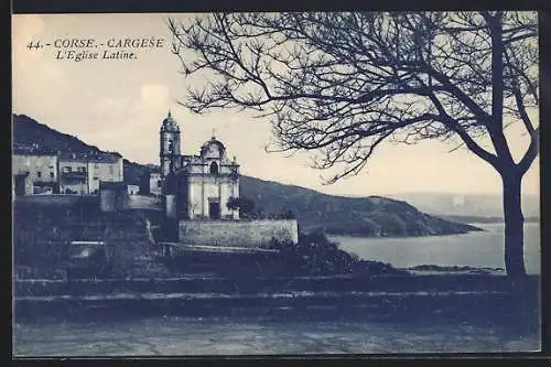 AK Cargèse /Corse, L`Eglise Latine