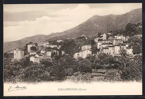 AK Calcatoggio /Corse, Vue générale