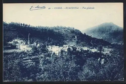 AK Stazzona /Corse, Vue générale