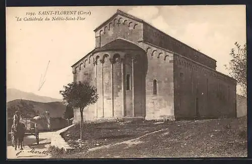 AK Saint-Florent /Corse, La Cathédrale du Nebbio-Saint-Flor