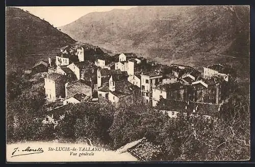 AK Ste-Lucie-de-Tallano, Vue générale