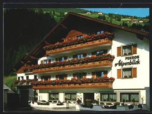 AK Astfeld /Sarntal, Hotel Pension Alpenblick, Bes. Fam. Karl Mair