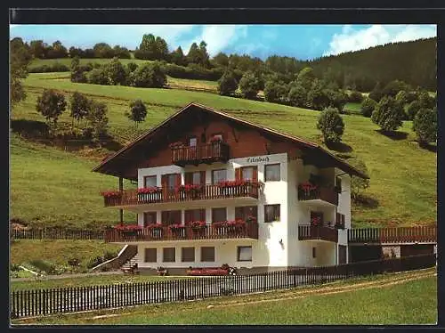 AK Sarnthein, Hotel Haus Erlenbach, Bes. Fam. Unterweger