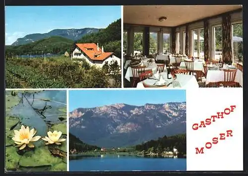 AK Montiggler See /Südtirol, Hotel Pension Moser