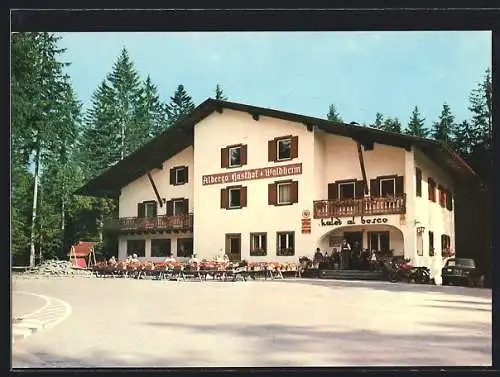 AK Mendelpass, Albergo / Gasthaus Waldheim