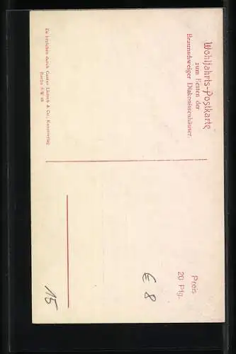 AK Herzogin Viktoria Luise zu Braunschweig u. Lüneburg mit dem kleinen Erbprinzen im Arm