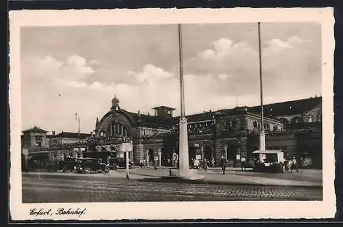 AK Erfurt, Partie am Bahnhof