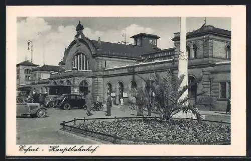 AK Erfurt, Partie am Hauptbahnhof