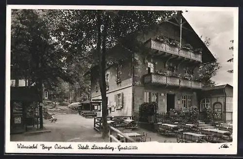 AK Wunsiedel, Restaurant Städtische Luisenburg-Gaststätte