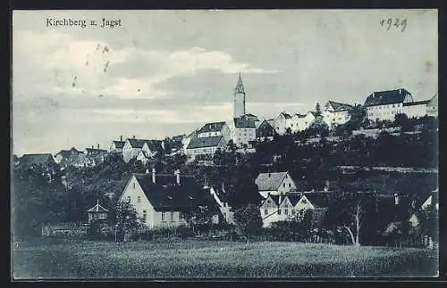 AK Kirchberg a. Jagst, Blick auf die Ortschaft