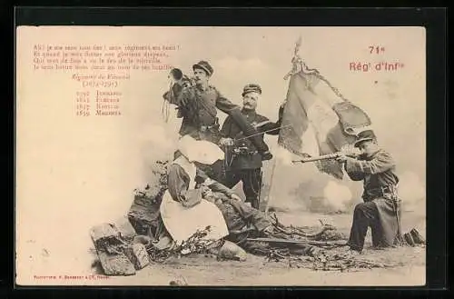 AK 71e Régiment d`Infanterie