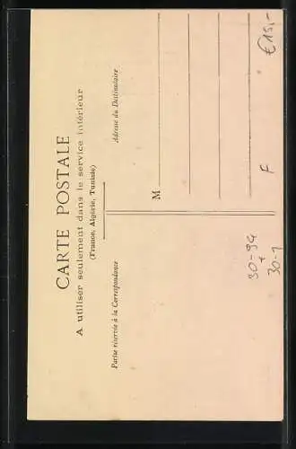 AK französische Infanterie, 13.e Regiment d'Infanterie, Fahnenträger mit Standarte, Soldaten mit Gewehr & Trompete