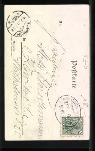 AK Kaiser Wilhelm I. und seine Vorfahren, Portraits, 1701-1901, Fahnen, gerahmte Ansichten
