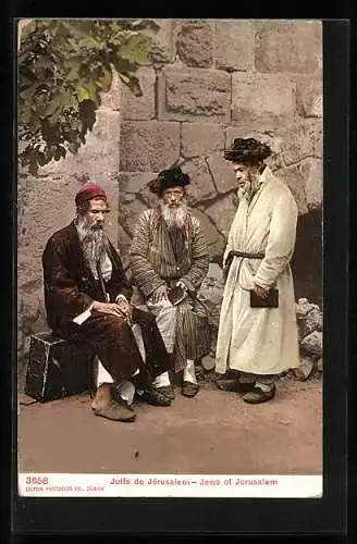 AK Jews of Jerusalem, Judaika