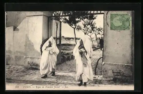 AK Tunis, Types de Femmes Juives, Jüdische Frauen