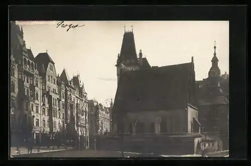 AK Prag / Praha, Staronovà synagoga, Synagoge