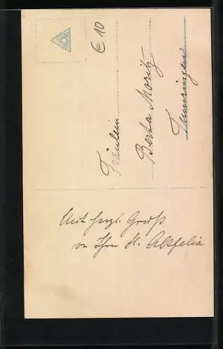 AK Drei Generationen in Feldgrau!, Kaiser Wilhelm II. mit seinen Nachkommen