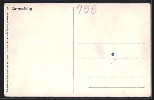 AK Ravensburg / Württ., Totalansicht mit Türmen