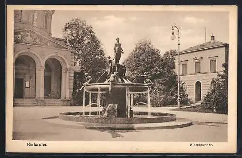 AK Karlsruhe, Am Klosebrunnen