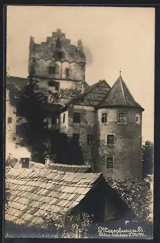AK Meersburg a. B., Altes Schloss von Nordwesten