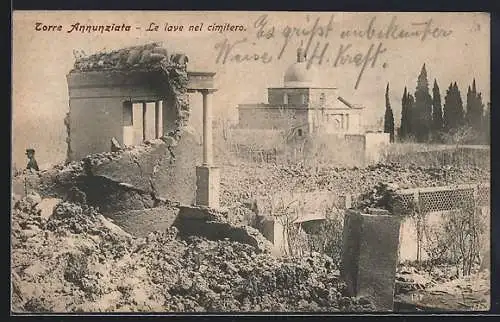 AK Torre Annunziata, Le lave nel cimitero