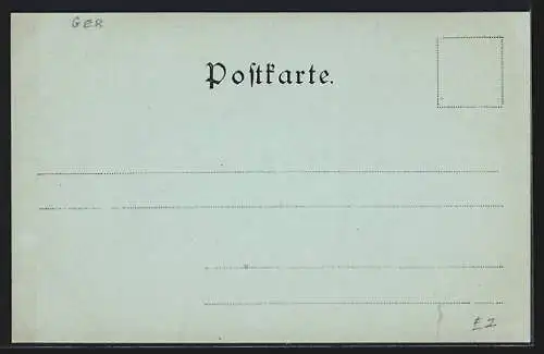 Mondschein-AK Meran, Ortsansicht in den Bergen