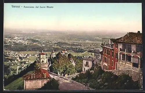 AK Varese, Panorama dal Sacro Monte