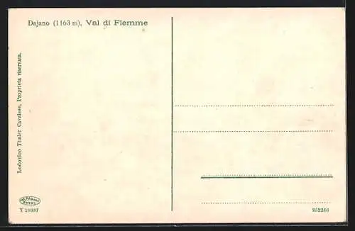 AK Dajano /Val di Fiemme, Panorama