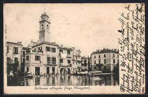 AK Pallanza, allagata, Lago Maggiore