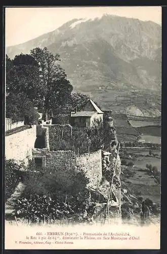 AK Embrun, Promenade de l`Archevêché