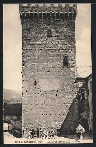 AK Embrun /Alpes, La Tour Brune