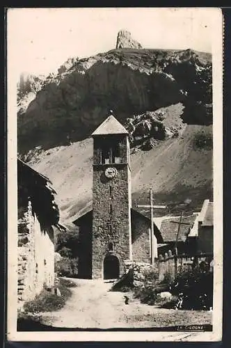 AK Lauzet /Vallée de la Guisane, L`Église et Roche Robert