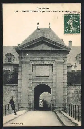 AK Montdauphin /Alpes, Porte de Briancon