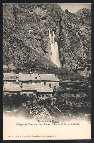 AK Grave, Village et Cascade des Fréaux dite saut de la Pucelle