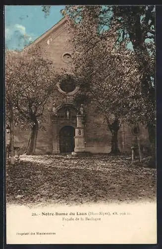 AK Notre-Dame du Laus, Facade de la Basilique