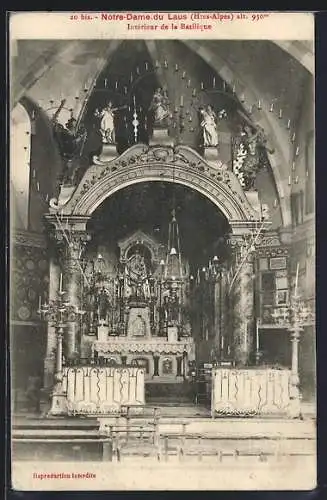 AK Notre-Dame du Laus, Intérieur de la Basilique