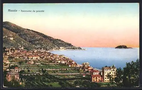 AK Alassio, Panorama da ponente