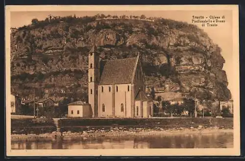 AK Trento / Trient, Chiesa di Piedicastello e Dosso di Trento