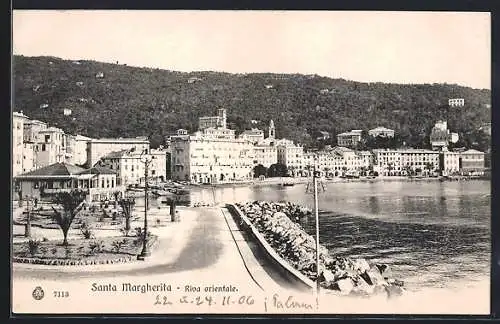 AK Santa Margherita Ligure, Riva orientale