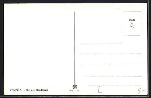 AK Venezia, Rio dei Mendicanti