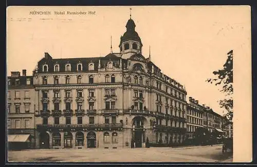 AK München, Hotel Russischer Hof